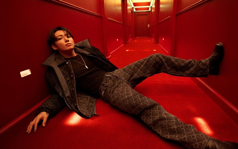 Jung Kook Calvin Klein fall 2025 denim campaign