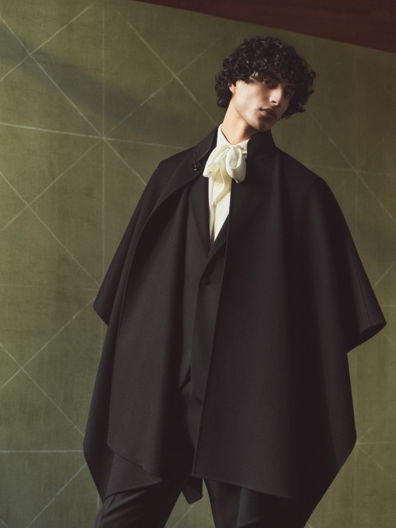Loro Piana cape holiday collection 2025