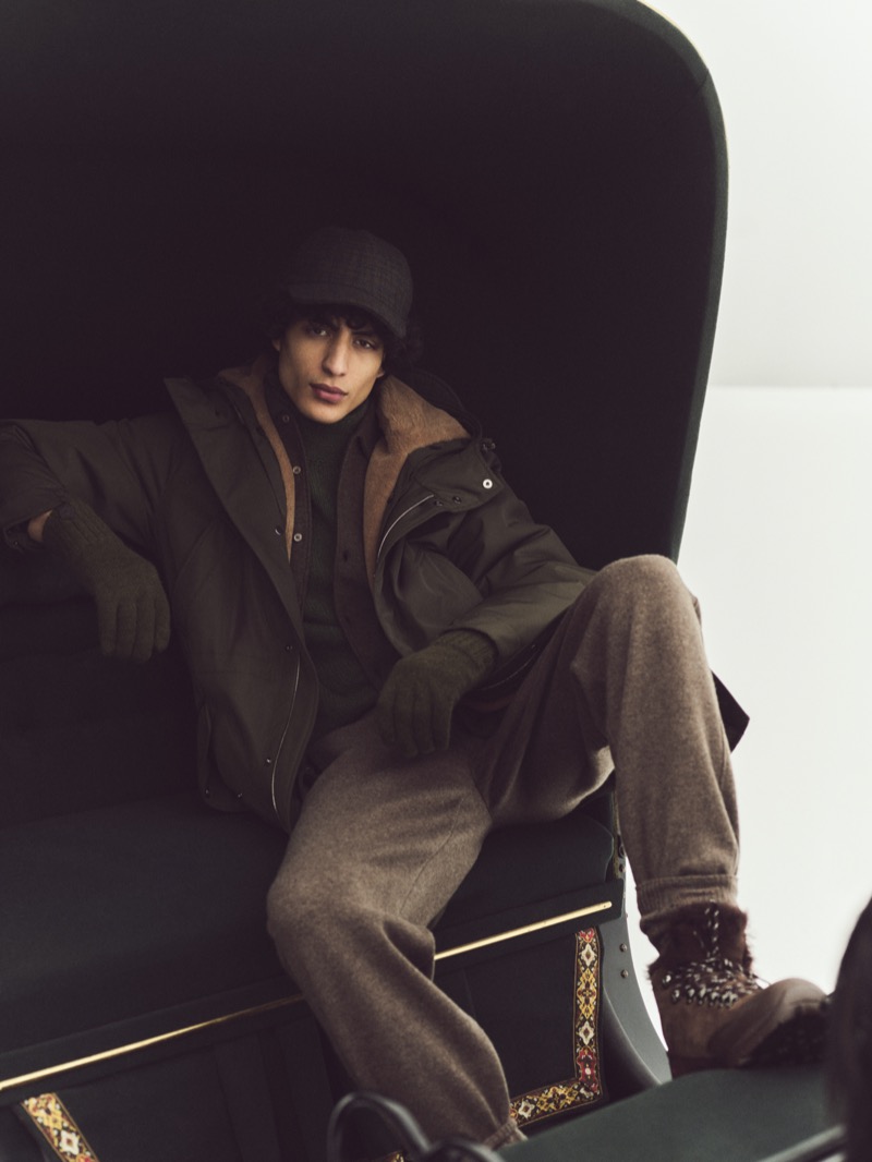 après-ski style Loro Piana holiday collection 2025