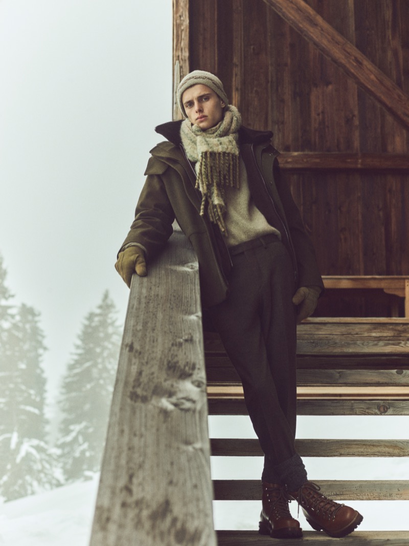 Elias Monstrey Loro Piana holiday collection 2025