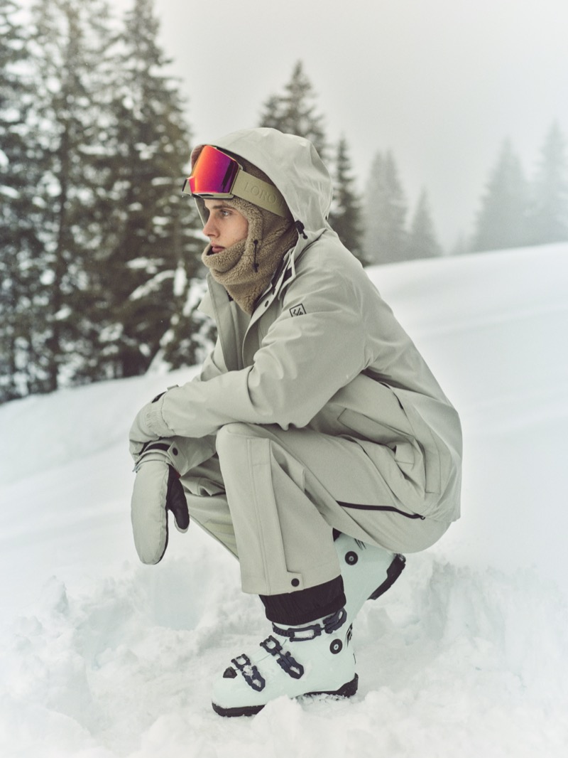 Elias Monstrey Loro Piana Ski capsule campaign