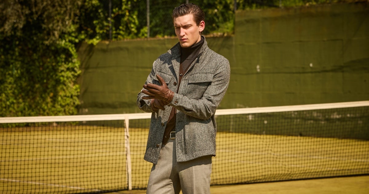 Luigi Bianchi Sartoria Lends Fall a Touch of Grey