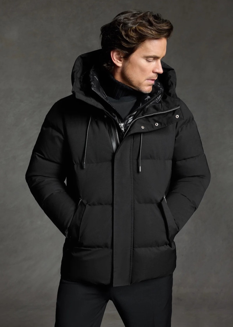 Mackage core campaign 2025 graydon 2 in 1 nordic tech heavy down jacket