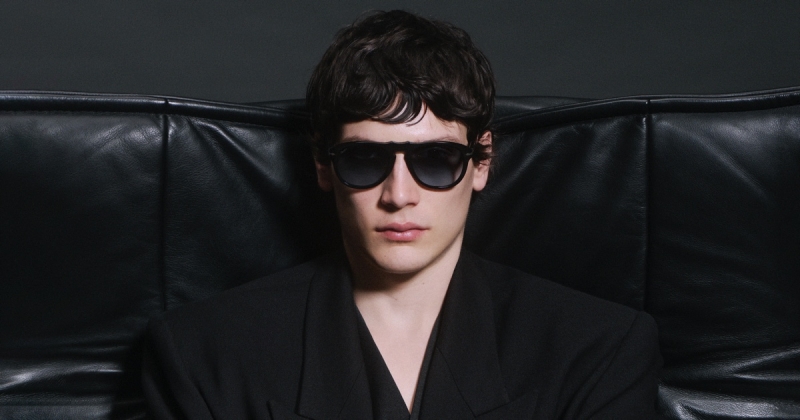 Persol total black arrow sunglasses