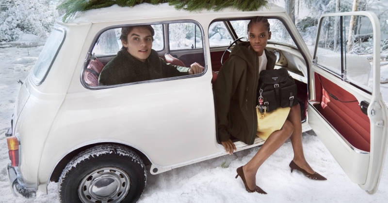 Prada holiday 2025 campaign featured