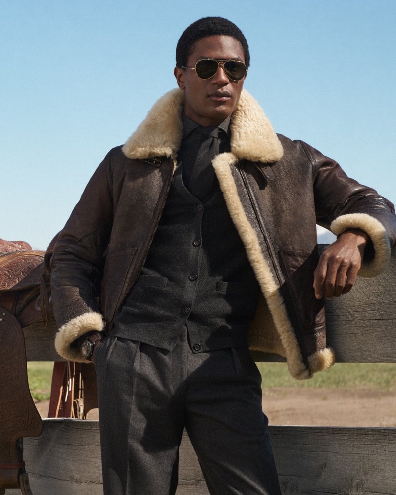Hamid Onifade Ralph Lauren fall-holiday 2025 collection