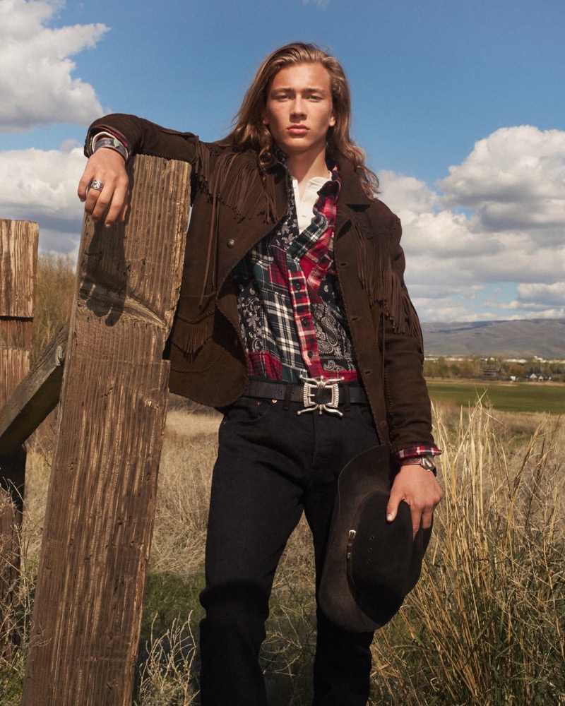 Mack Karpes Ralph Lauren fall-holiday 2025 campaign