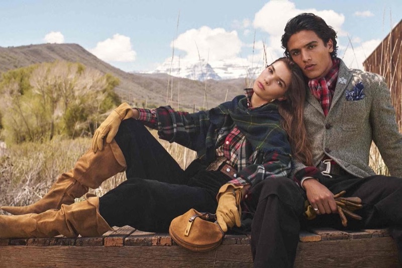 Ralph Lauren western aesthetic fall-holiday 2025 collection