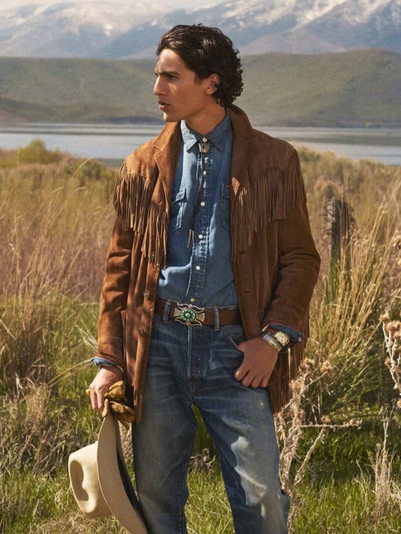 Morgan Sahadow Ralph Lauren fall-holiday 2025 collection