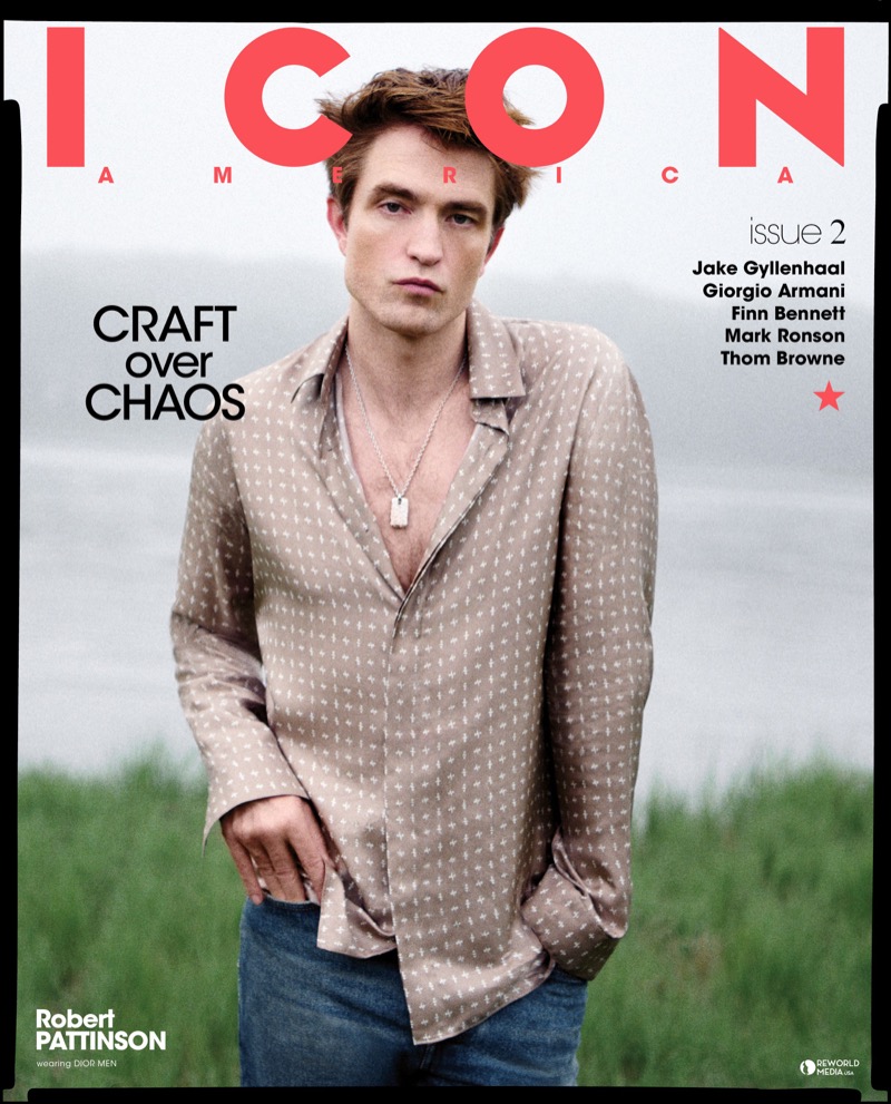 Robert Pattinson ICON America cover 2025