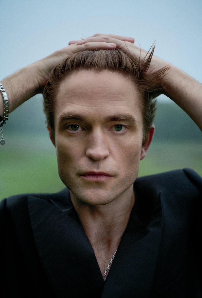 Robert Pattinson ICON America photo shoot portrait