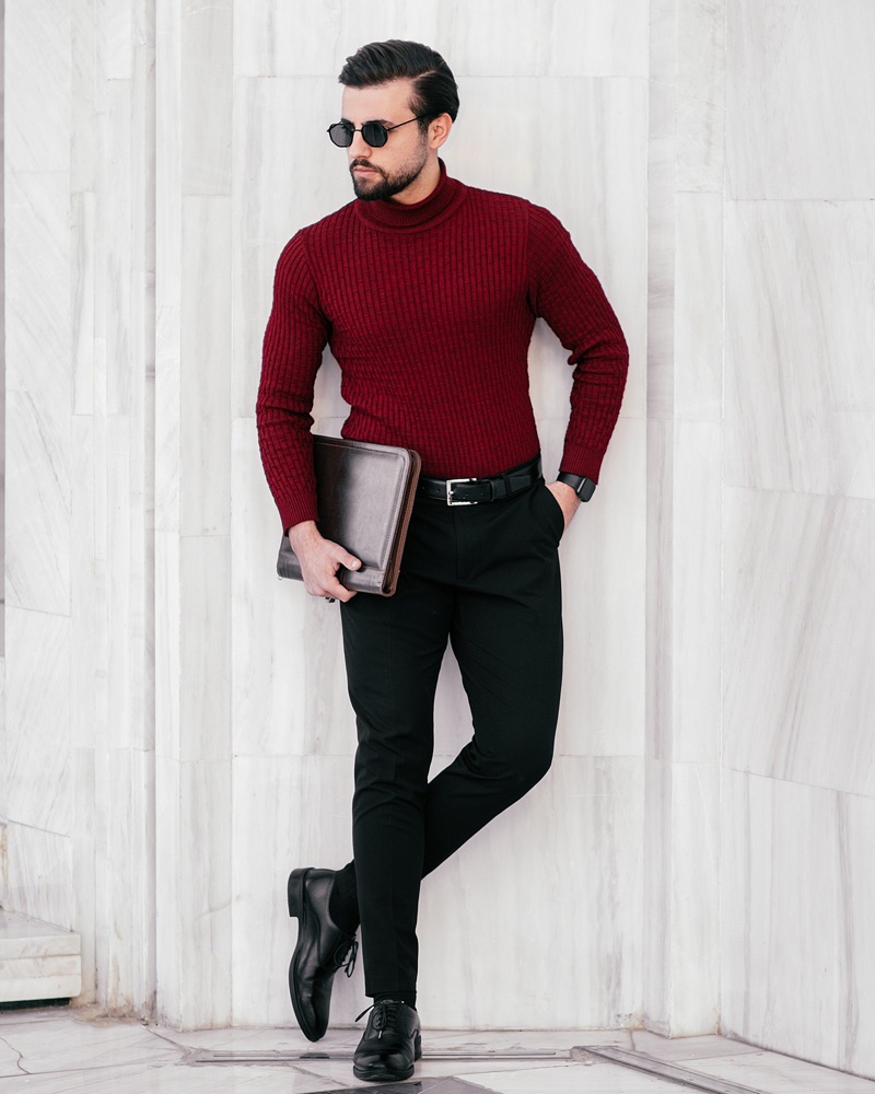 Sweater anniversary outfit men