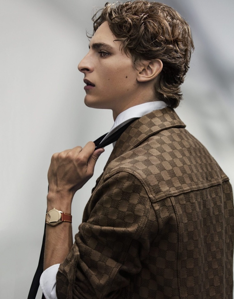 Vassili Schneider Citizen K Homme cover Louis Vuitton damier