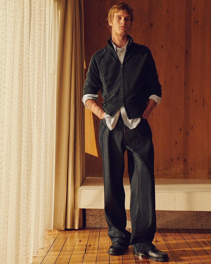 Yeray Allgayer model COS Fall Winter 2025