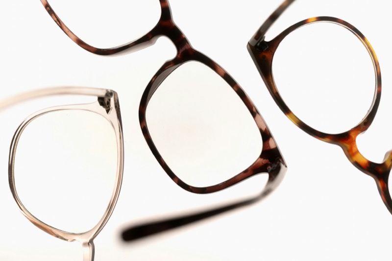 Eyewear frames tortoiseshell clear