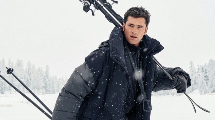 Giorgio Armani Neve Steps Into the Storm for Winter 2025