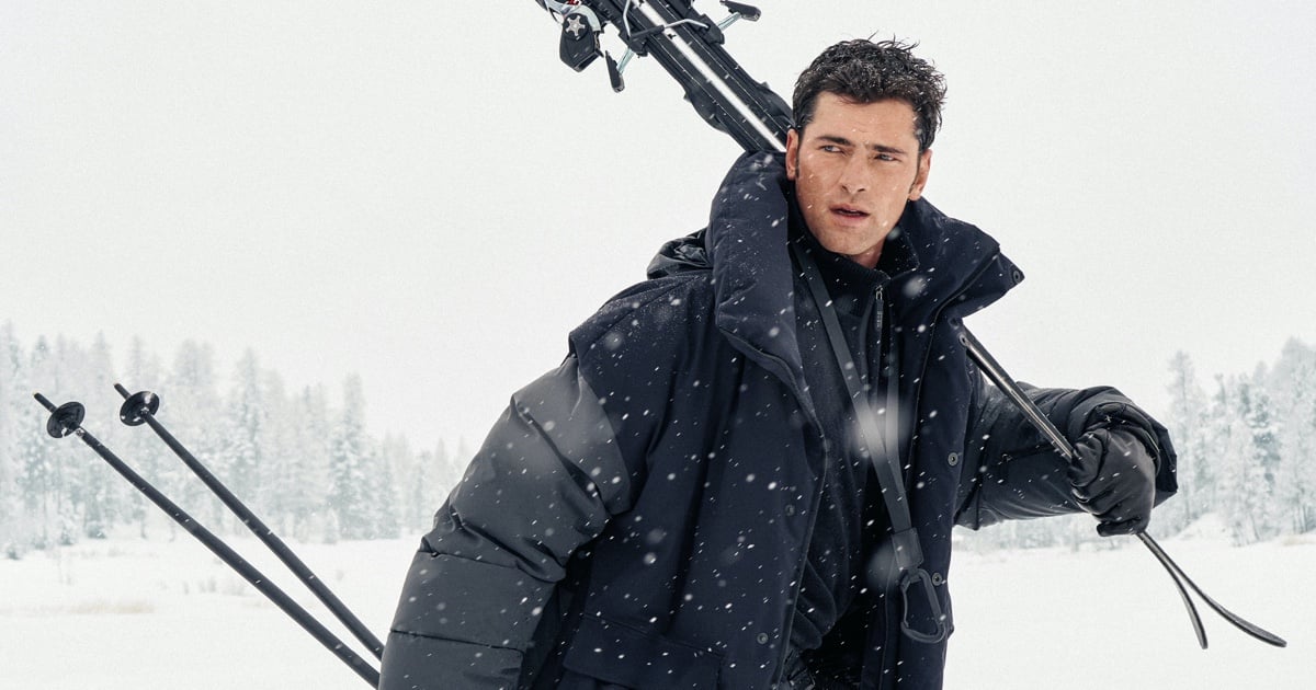 Giorgio Armani Neve Steps Into the Storm for Winter 2025