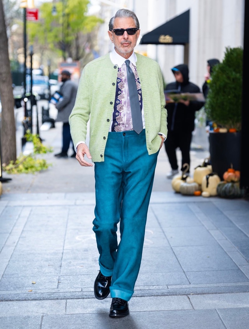 Jeff Goldblum Prada 2025 New York