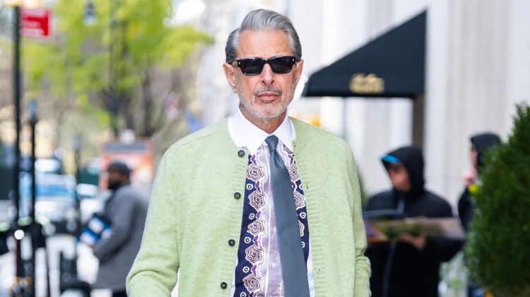 Jeff Goldblum Dons His Prada Greens for Wicked: For Good