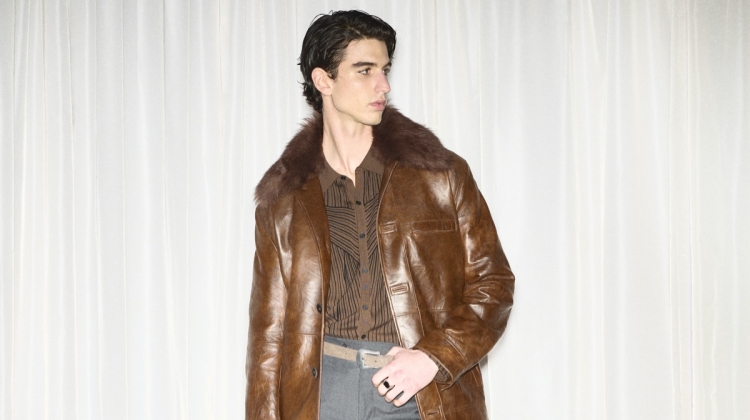 John Varvatos Resort 2025 Leans Into Texture