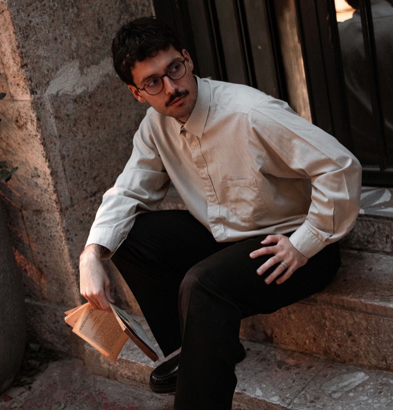 Man smart style glasses