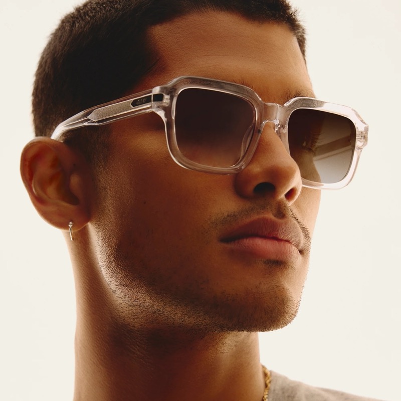 Quay Playback Sunglasses Clear Men