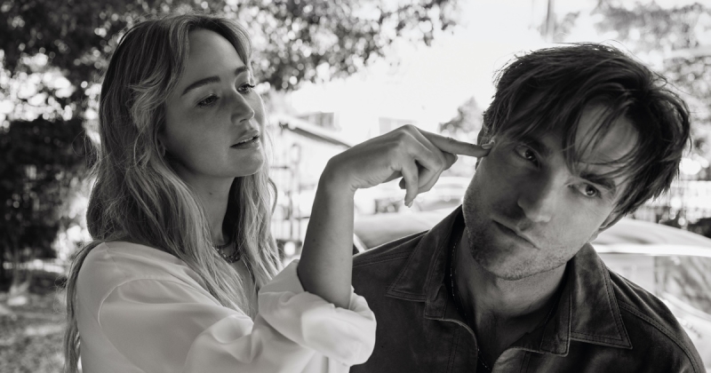 Robert Pattinson Covers V Magazine with Jennifer Lawrence