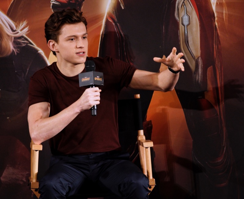 Tom Holland Biceps