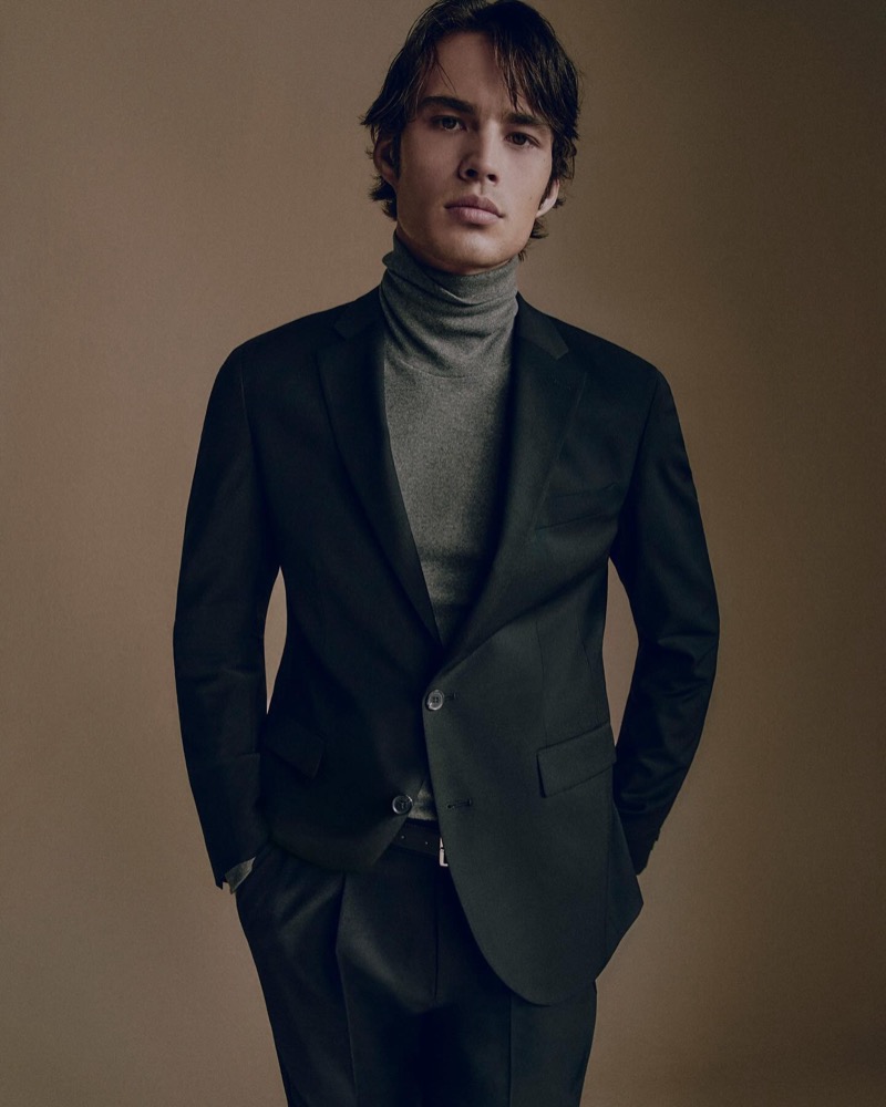 Louis Baines fronts the Marc O'Polo festive 2025 campaign