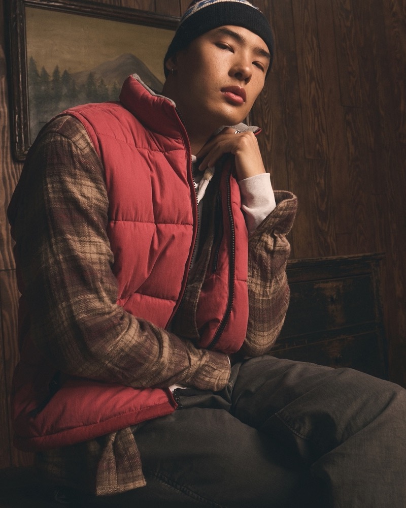 Abercrombie Puffer Vest Men