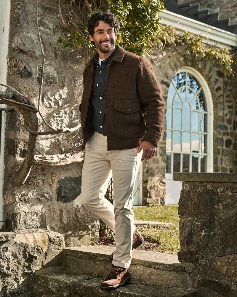 Flint and Tinder Fall Winter 2025 Boiled Wool Station Jacket