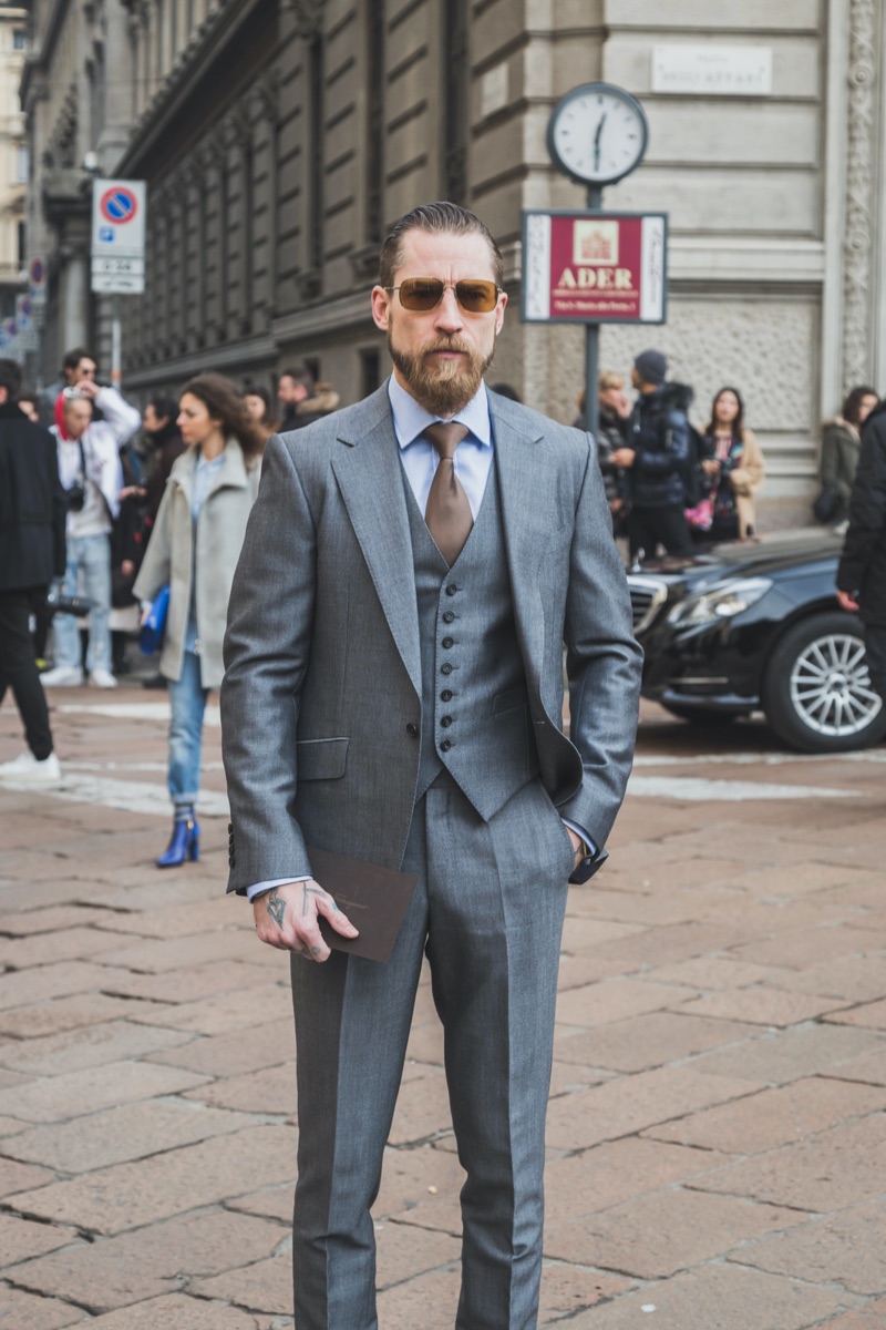 Grey Suit