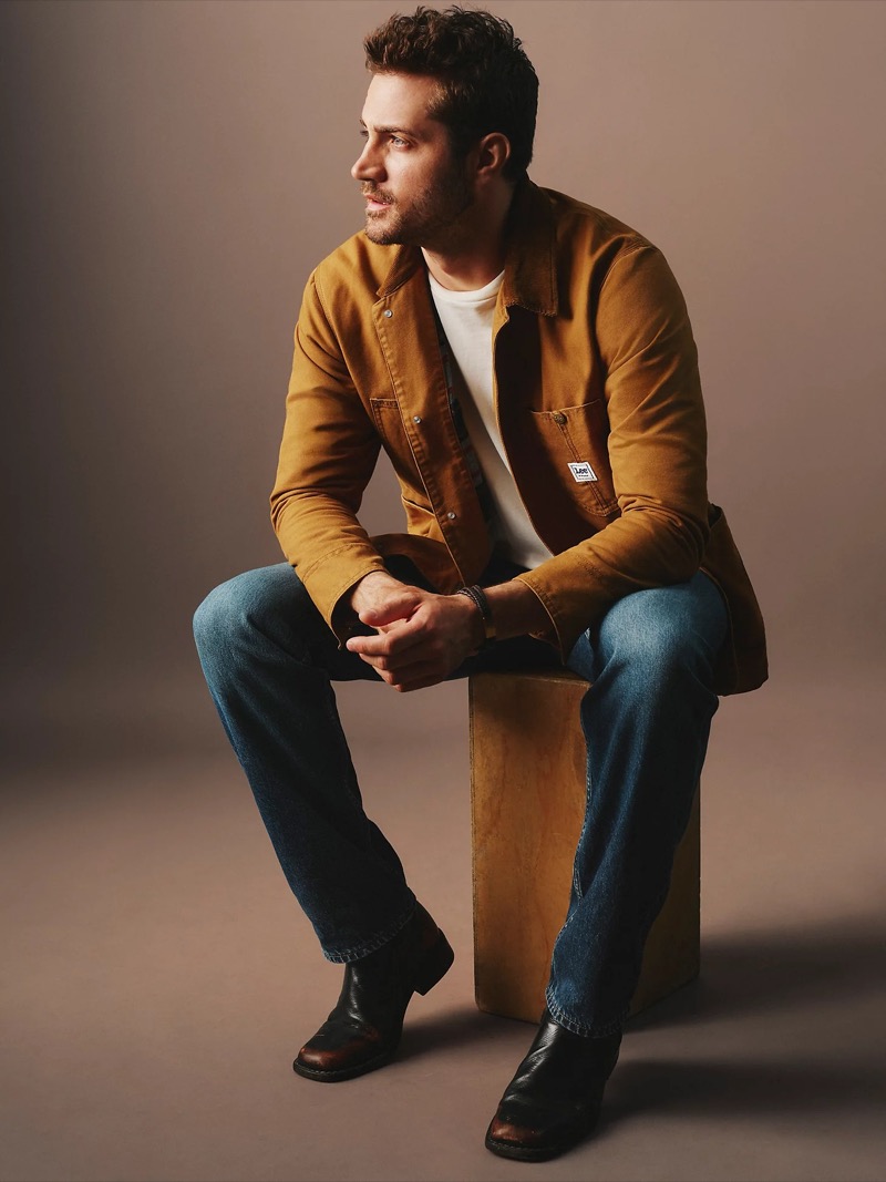 Lee Blanket Lined Workwear Chore Jacket Men