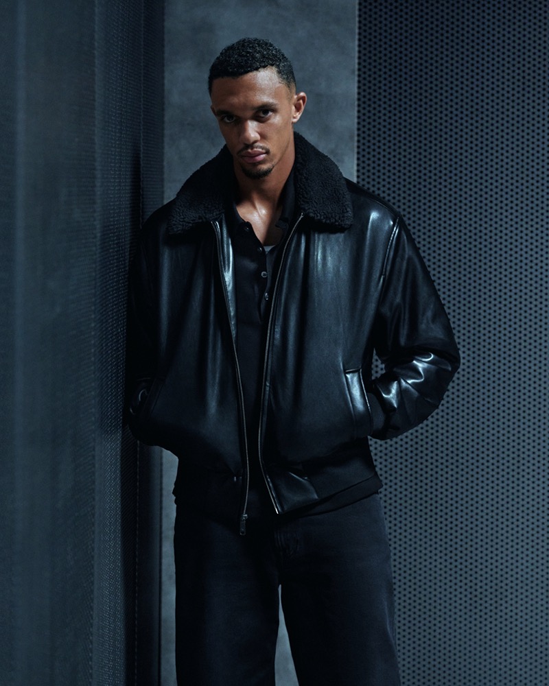 Trent Alexander Arnold for Calvin Klein 2025 leather jacket