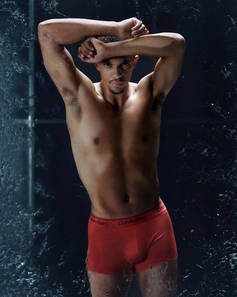 Trent Alexander Arnold for Calvin Klein red underwear