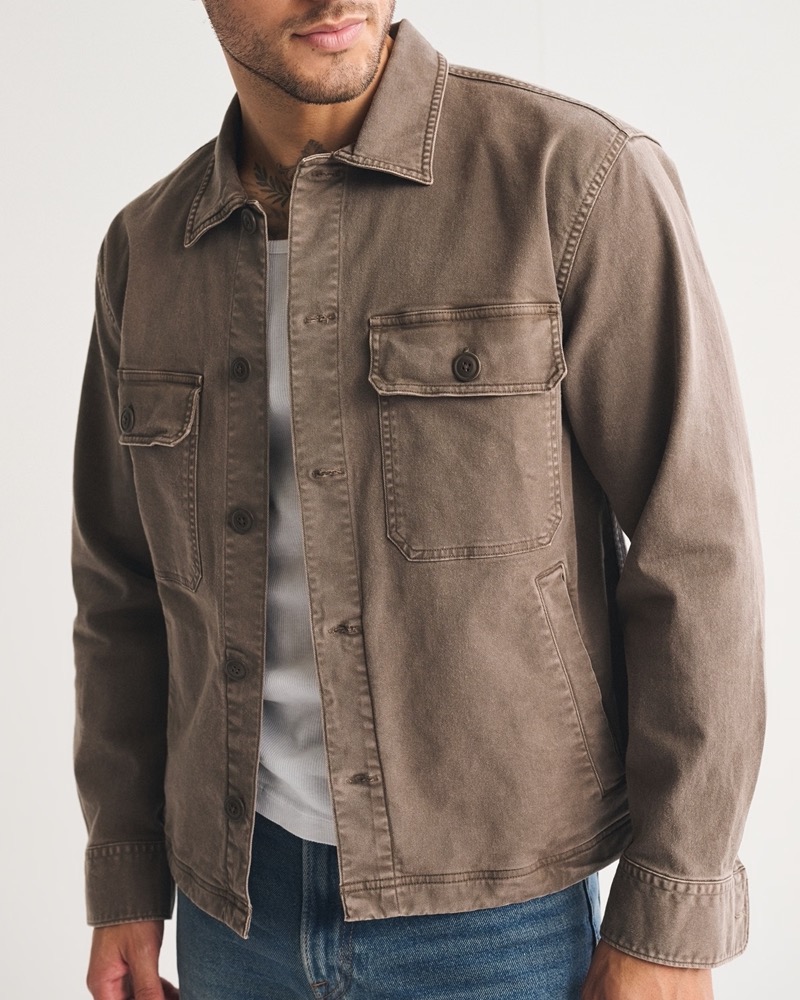 Abercrombie & Fitch Workwear Button Up Shirt