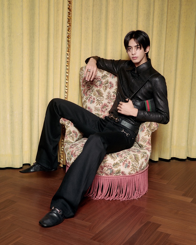 Song Wei Long Gucci The Gathering Campaign