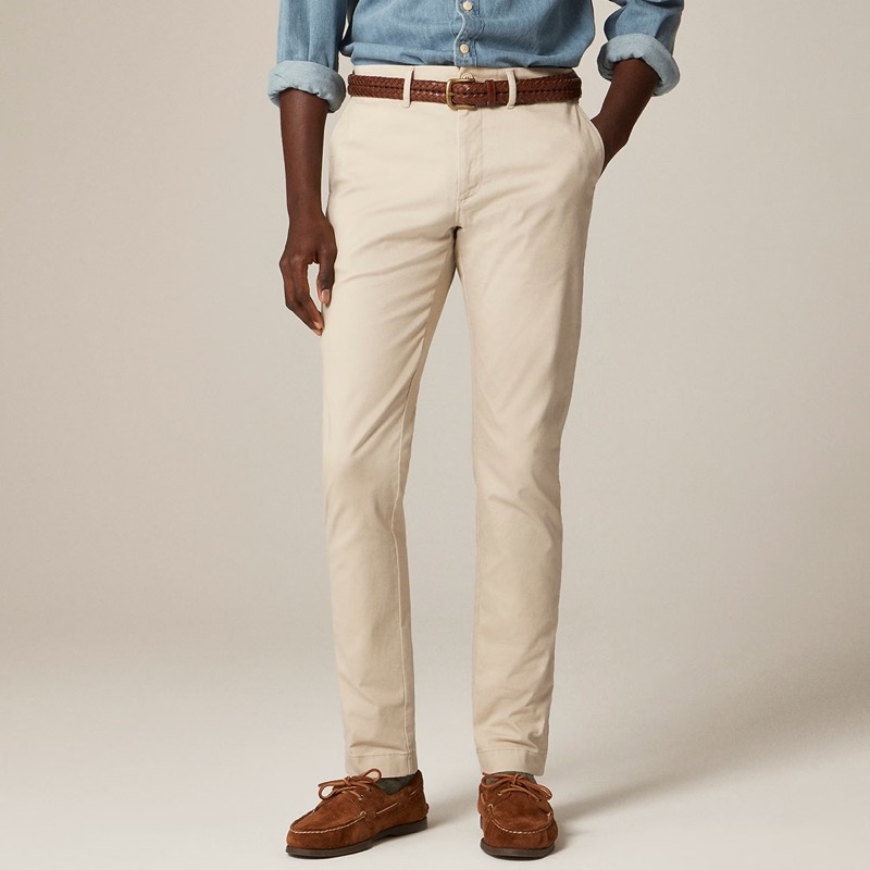 JCrew 484 Slim Fit Stretch Chino Pant
