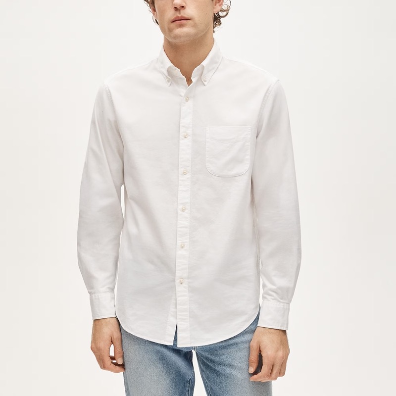 JCrew Broken in Organic Cotton Oxford Shirt
