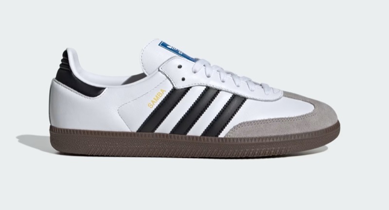 Adidas Samba OG Shoes Cloud White Core Black Gum