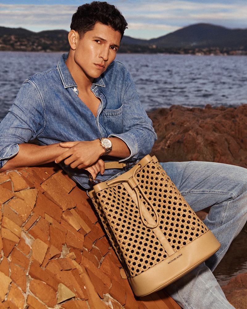 Danny Ramirez Michael Kors Spring 2026 Campaign