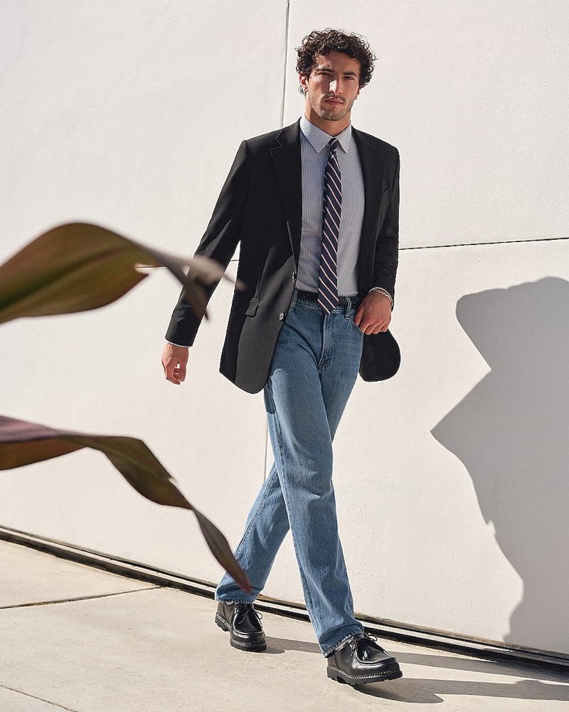 Express Slim Straight Light Wash Flex Fleece Jeans