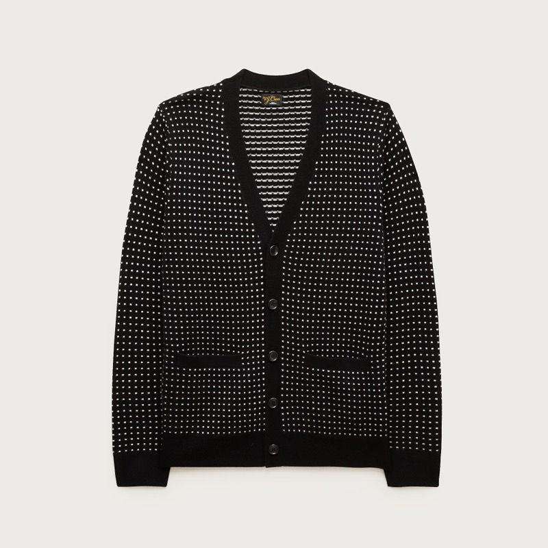 J.Crew Cashmere Dot Cardigan