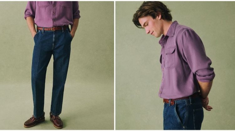 J.Crew Rewrites the Americana Playbook with Creased Denim