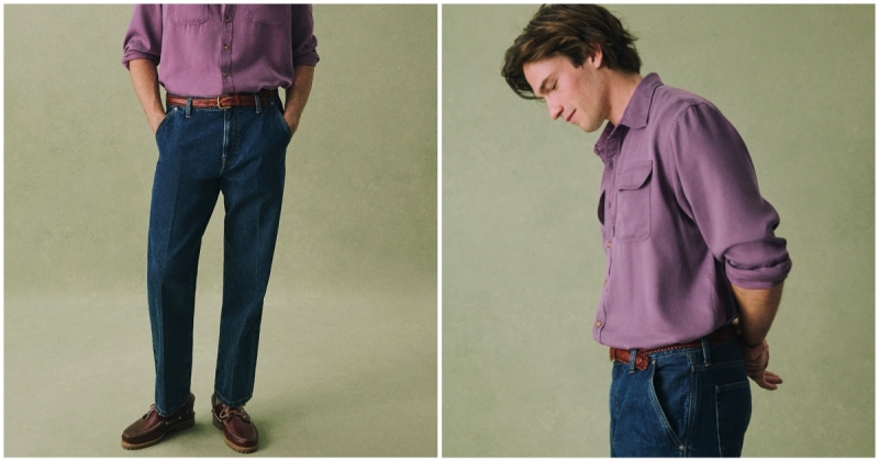 J.Crew Rewrites the Americana Playbook with Creased Denim