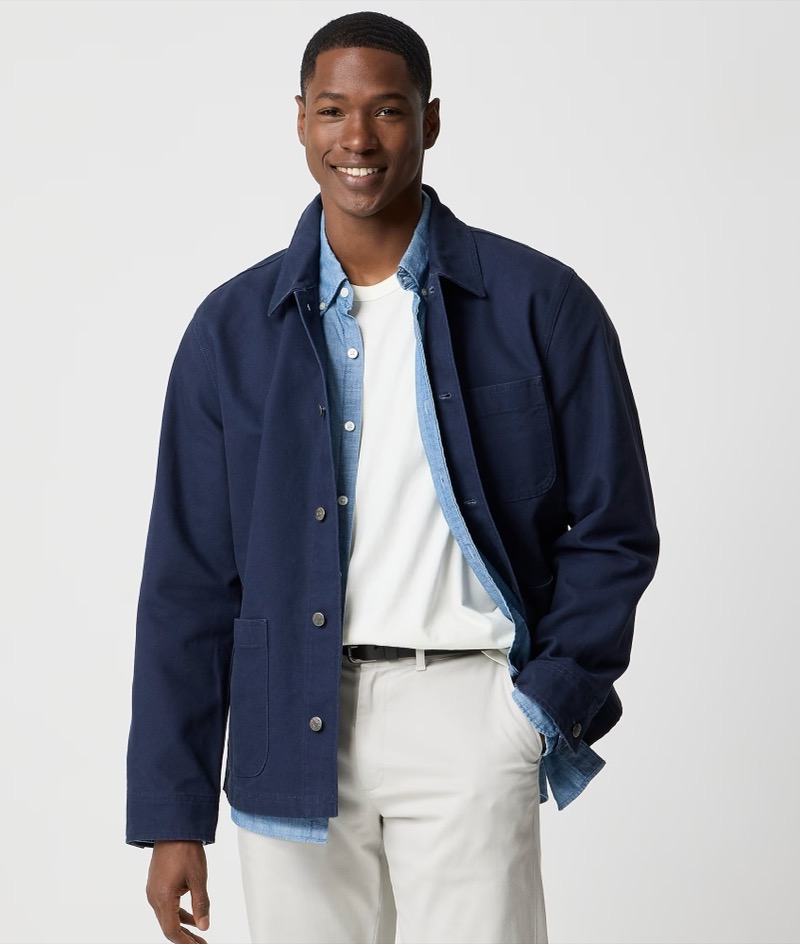 J.Crew Factory Canvas Chore Jacket