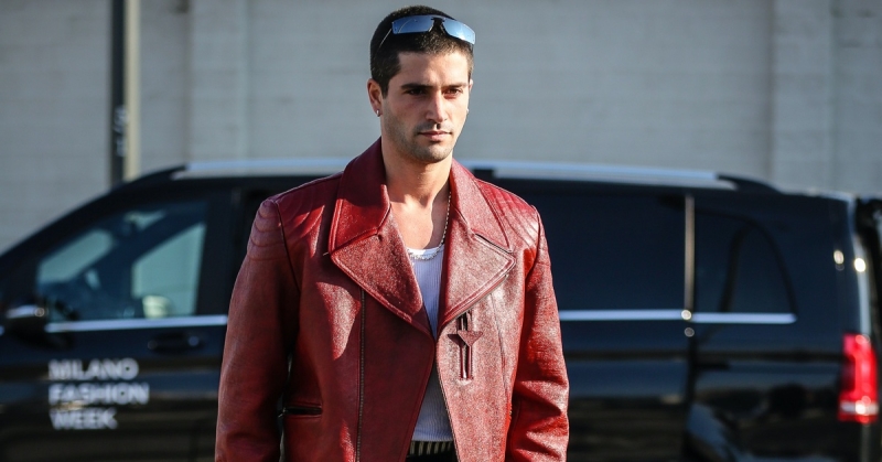 Leather Jacket Men Modern