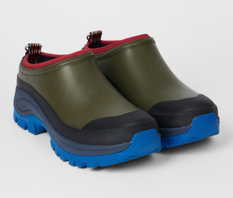 Paul Smith Loves Barbour Fern Clogs