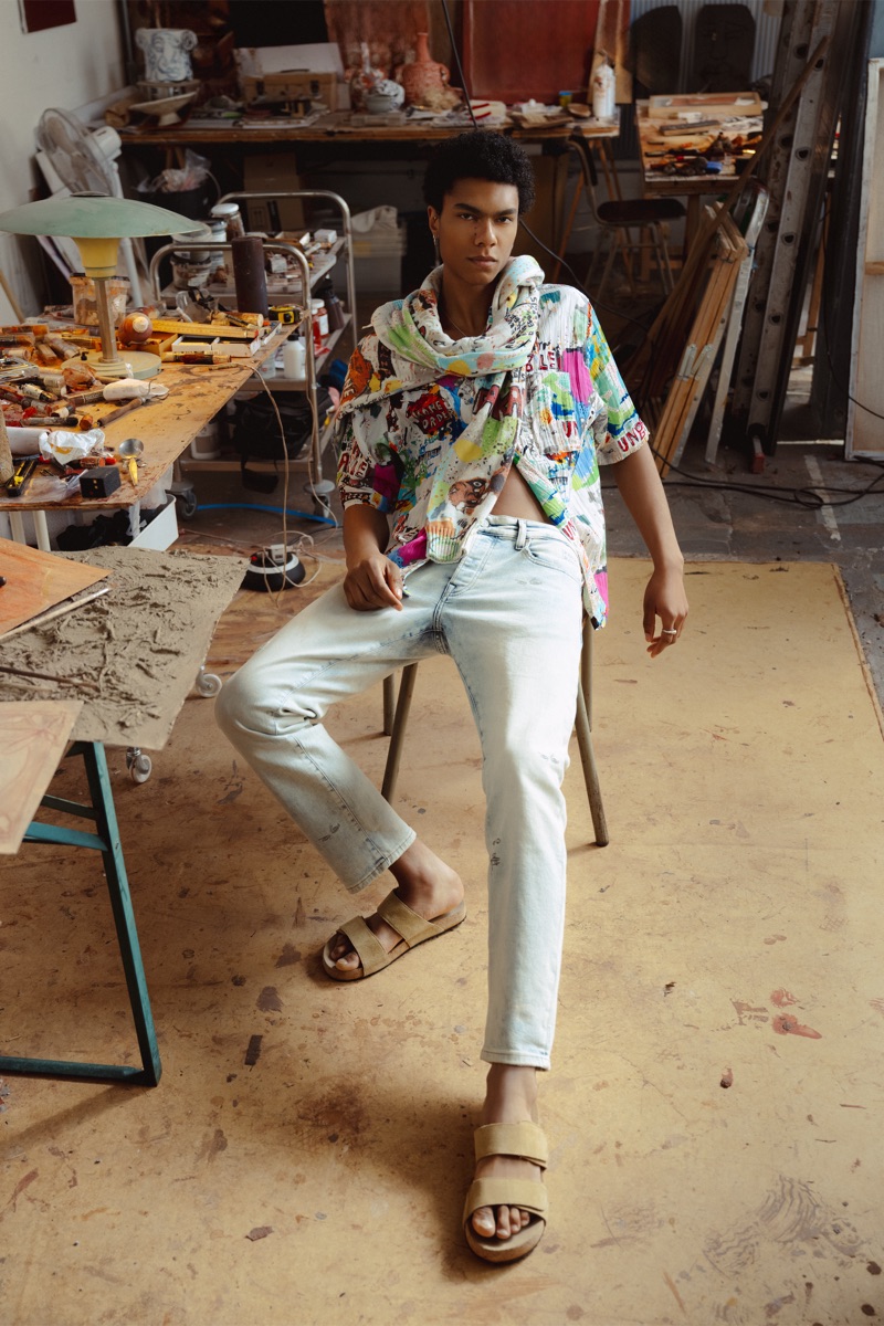 Scotch and Soda Jean Michel Basquiat Collection