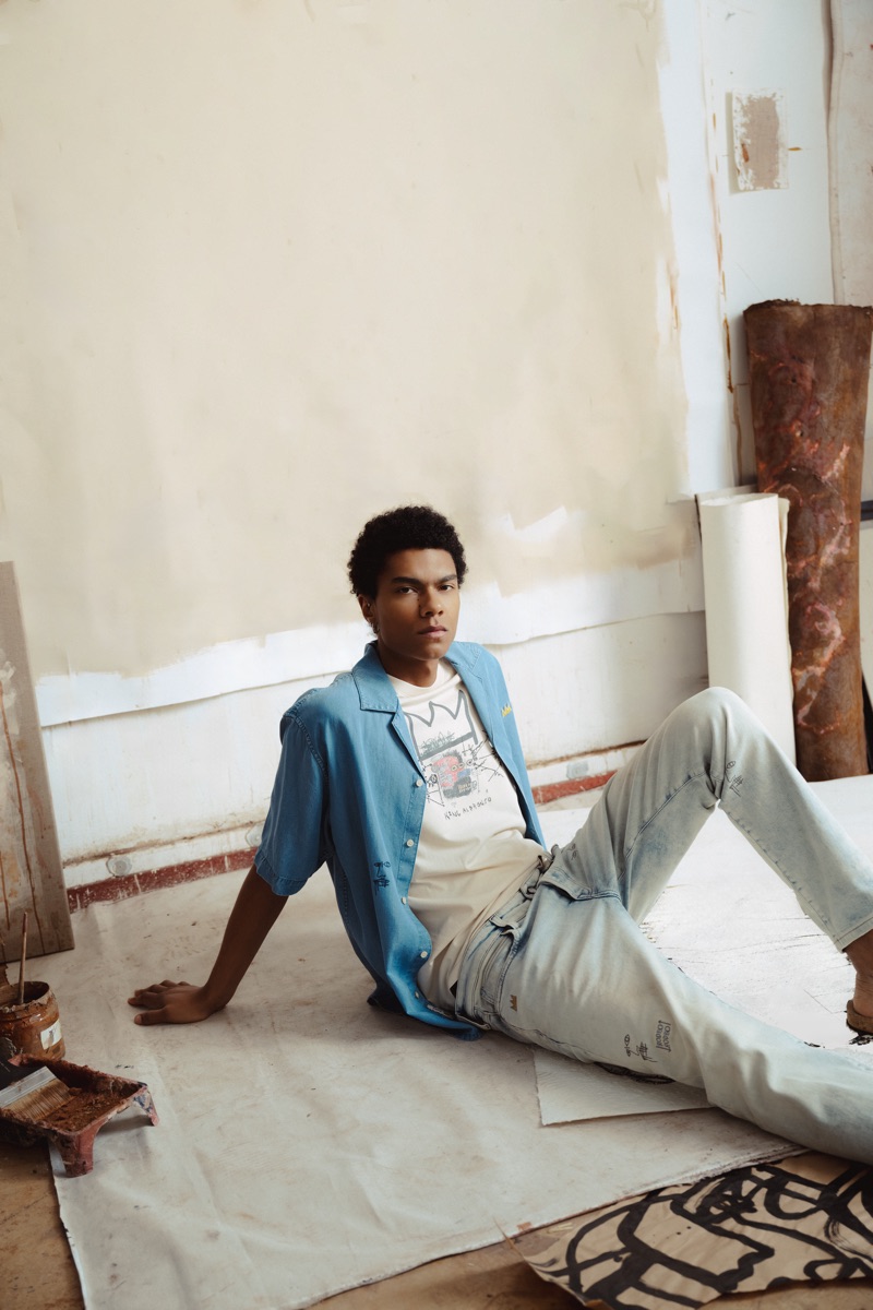 Scotch and Soda Jean Michel Basquiat Collection
